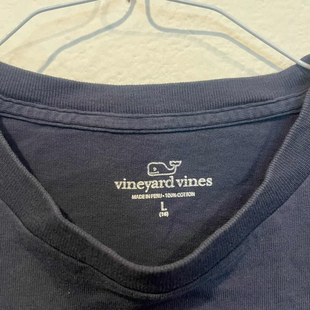 Vineyard Vines Shirt Kids Size Large Long Sleeve  Pocket Lightweight Colorado‎